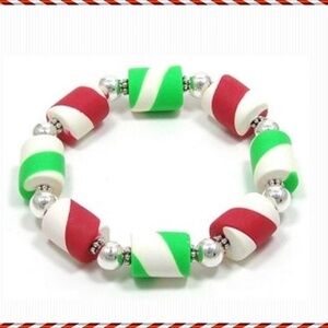 CHRISTMAS PEPPERMINT BRACELET
